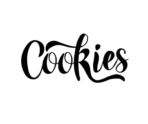 Cookies Signo Vector Ilustración — Archivo Imágenes Vectoriales