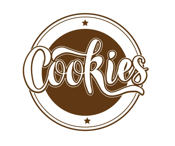 Cookies Signo Vector Ilustración — Archivo Imágenes Vectoriales
