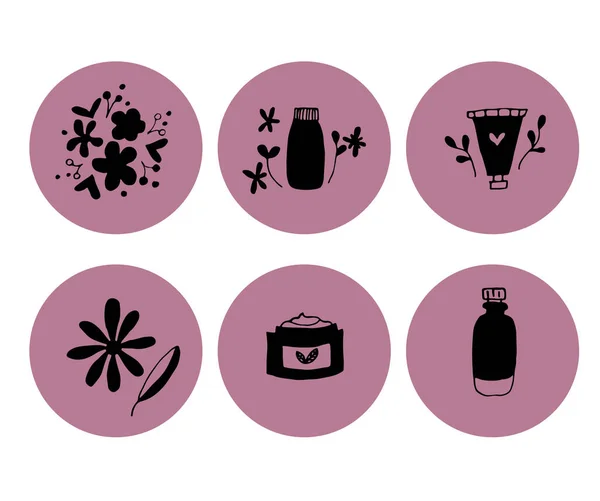  Kozmetik şişe vektör çizimi