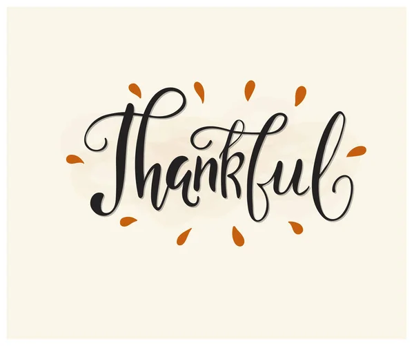  Şükran Günü konsepti. Minnettar vektör çizimi. 