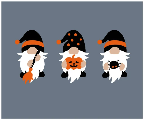 gnomes simgesi, vektör illüstrasyonu  