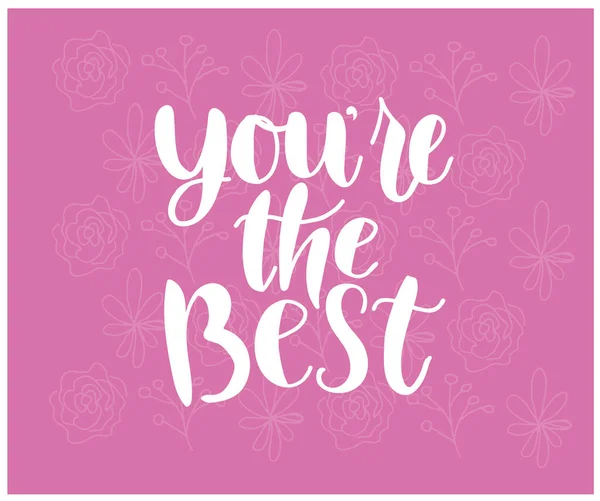 sen en iyi metin, vektör illüstrasyonusun  