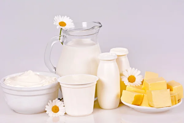 Rural dairy products — Stock Photo, Image