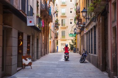 Barcelona eski şehir.