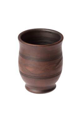 Bir tanıtıcı olmadan seramik kupa 