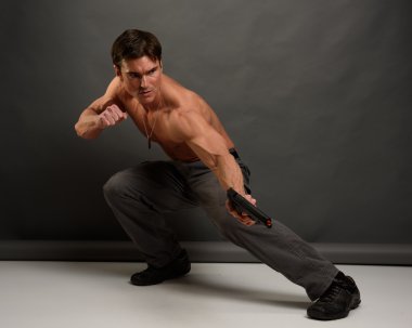 gizli ajan olarak güçlü adam