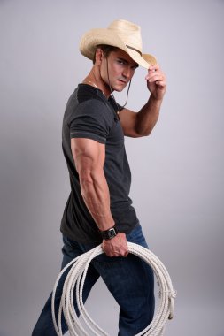 ateşli görünüyorsun kovboy