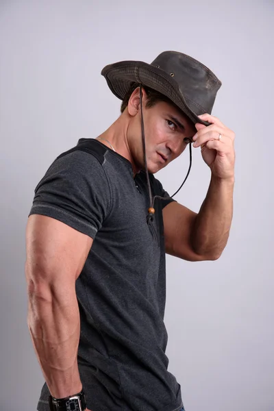 The sexy cowboy — Stock Photo, Image