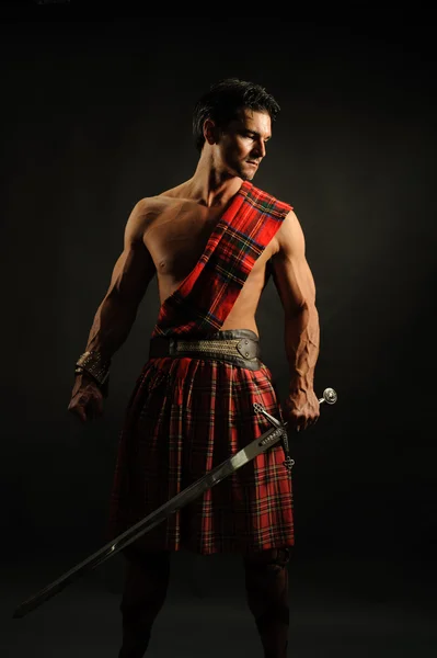 Highlander sensual — Fotografia de Stock