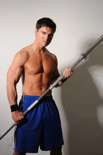 Man exercising — Stock Image Man exercising Royalty Free Stock Photos