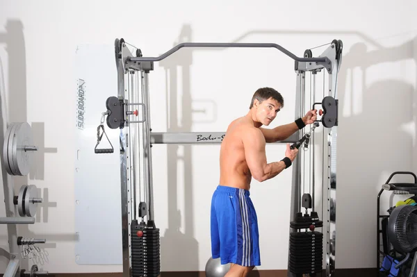 Man exercising — Stock Image Man exercising Stock Image