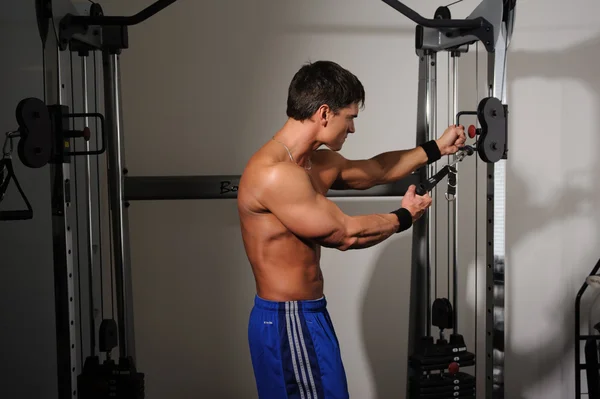 Man exercising — Stock Image Man exercising Royalty Free Stock Images