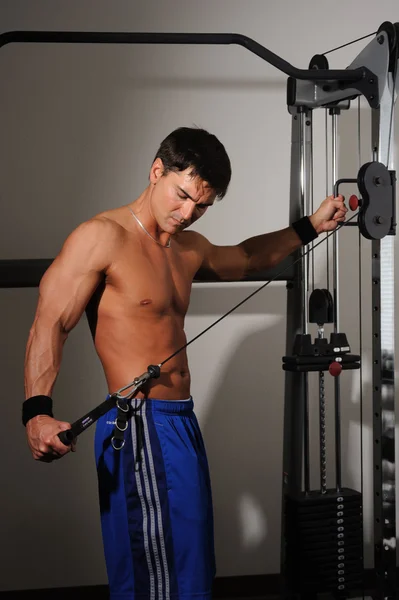 Man exercising — Stock Image Man exercising Stock Photo