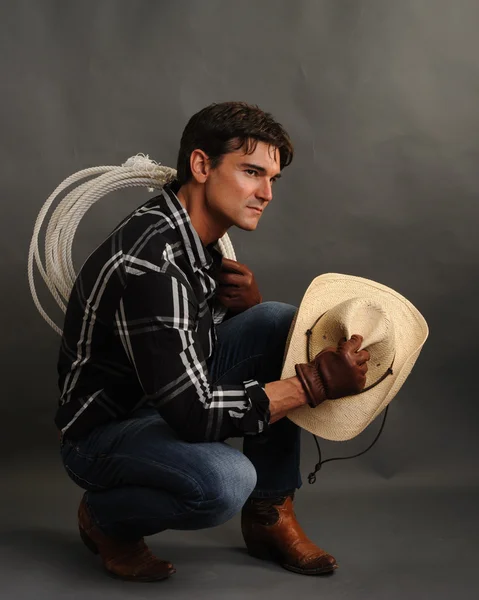 Hot Cowboy stud — Stock Photo, Image