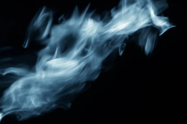 Soft Blur Flame Mode Incredible Fire Ball Top Black Background — Stock Photo, Image