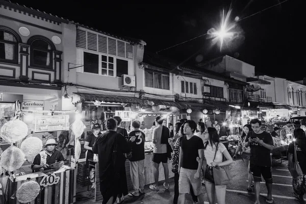 Phuket Thailand November 2017 Lardyai Grote Nachtmarkt Oude Stad Weg — Stockfoto