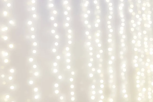 Rozmazané Měkké Bílé Led Světla Šití Pro Pozadí — Stock fotografie