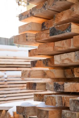 Ağaç işleme fabrika, depo, kurutma