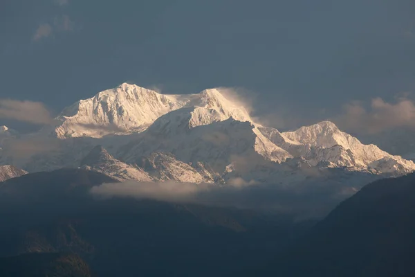 Soluppgång Himalaya Bergen — Stockfoto