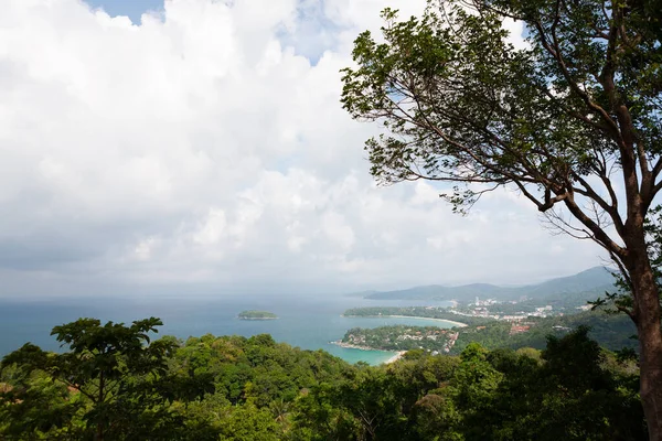 Panorama Della Costa Dell Isola Phuket — Foto Stock