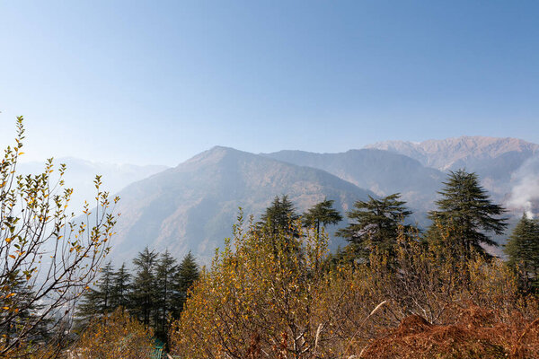 Autumn in Himalayas, Kulu valley, Himachal Pradesh, India