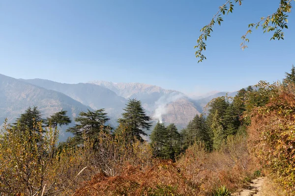 Hösten Himalaya Kuludalen Himachal Pradesh Indien — Stockfoto