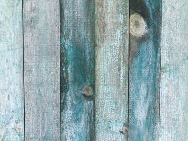 Eski mavi ahşap doku