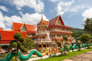 Wat Chalong Budist Tapınağı, Phuket Adası, Tayland, 29 Ekim 2011