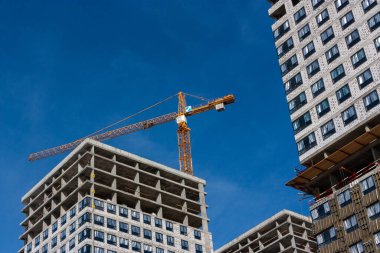 Yüksek katlı apartman inşaatı