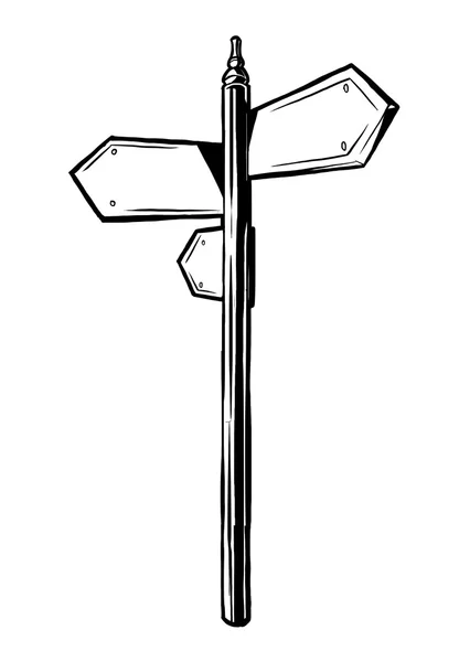 Straßenschild — Stockvektor