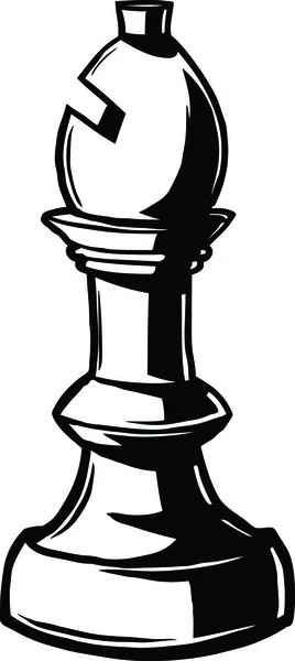 Two pawns are chess pieces sketch. Lies and stands. Vector hand