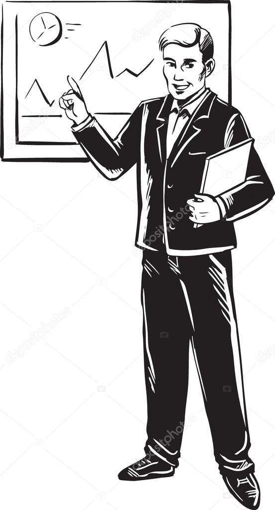 Finance Manager Vector Image By C Businessdoodles Vector Stock 60498413