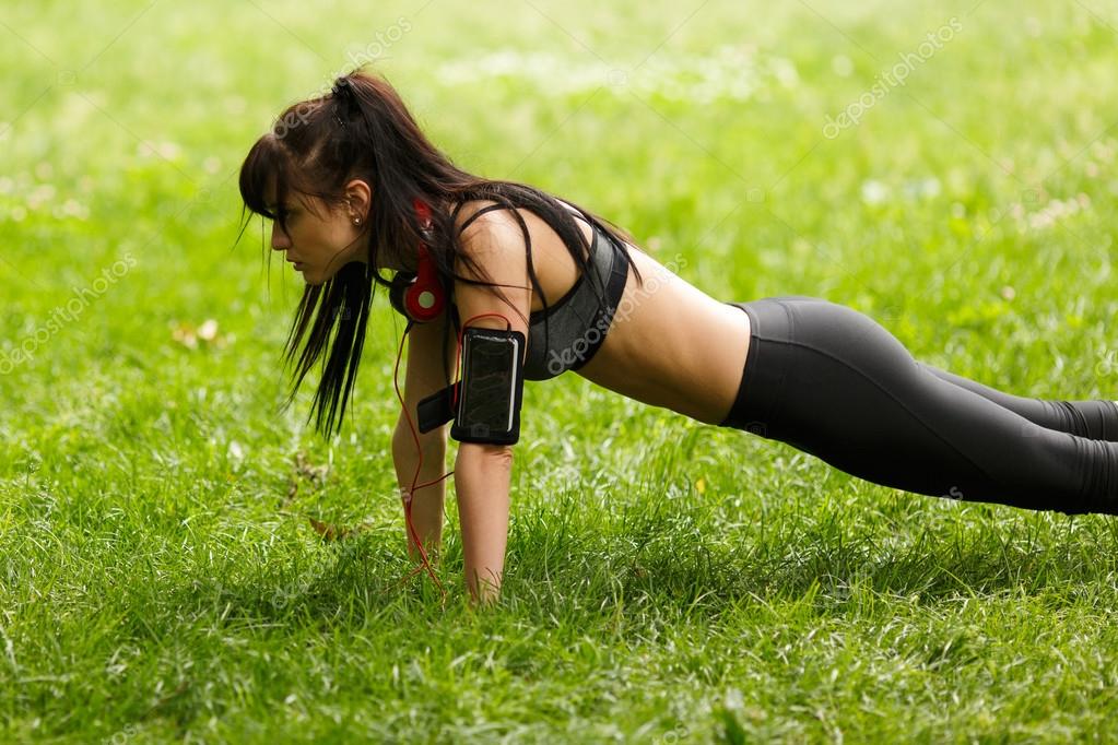 Gym sweet amateur outdoor