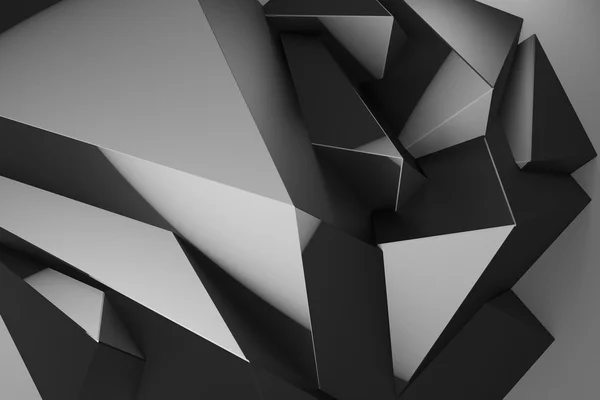 Reihe von Dreiecken abstrakt lizenzfreie Stockbilder
