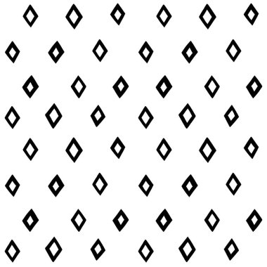 Çizgi film elmas vektör illüstrasyonuyla sevimli bir arkaplan