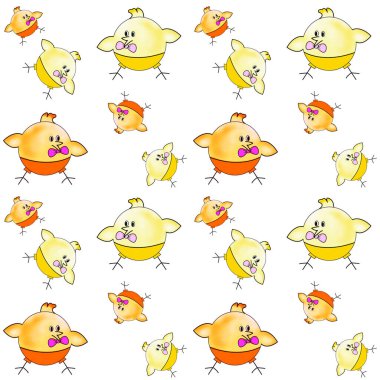 Çizgi film hayvanlarından oluşan yaratıcı bir kompozisyon. Çocuk oyuncağı. Kağıt veya kumaş üzerine yazdırma için kaynak, pürüzsüz arkaplan.