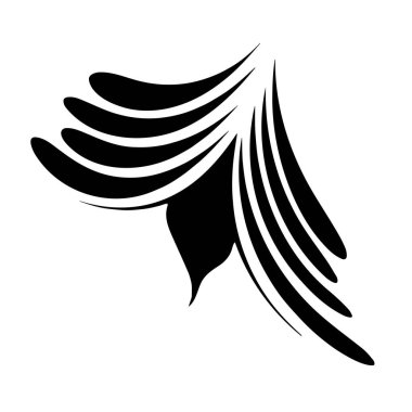 Örnekler yaratmak için vektör grafiklerinin bir parçası. Beyaz arkaplan üzerine bir kontur çizimi yakın plan.