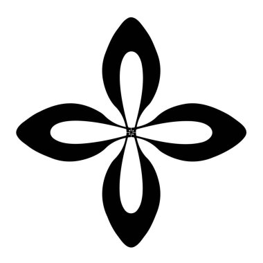 Beyaz arka planda yakın plan kıvrımlı desenler. Vektör grafiklerinin parçaları. Süsler ve kusursuz tasarımlar yaratmak için malzeme.