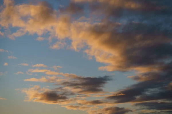Niebo Zachodzie Słońca Nie Chmurami — Zdjęcie stockowe