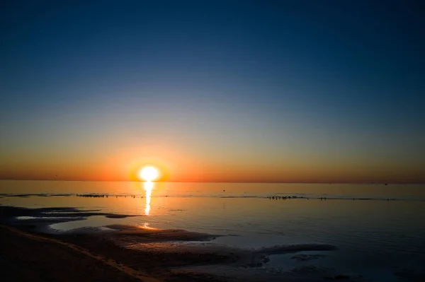 Sunset Sea Sun Horizon Beach — Stock Photo, Image