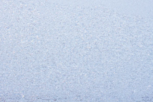 Beautiful frosty pattern on glass — Stock Photo, Image