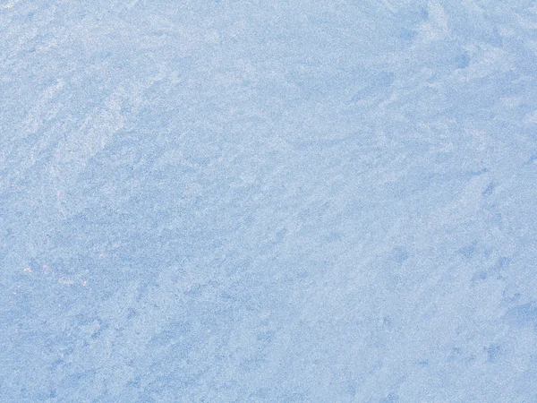 Frosty pattern on winter window. — Stock Photo, Image