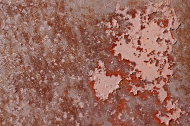 Paslı metal kırık boya grunge arka plan ile