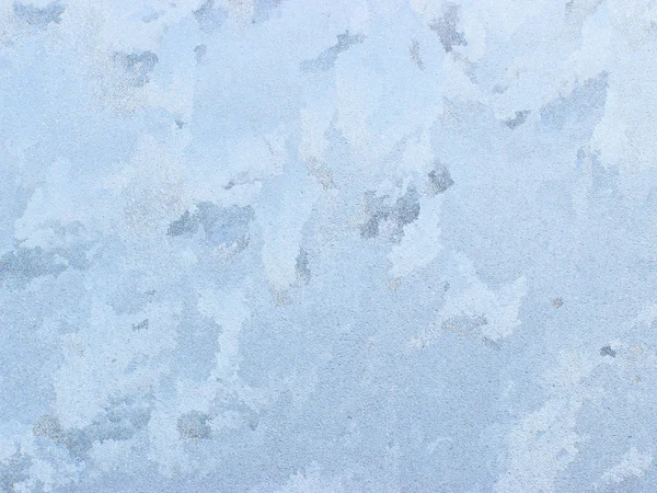 Padrão natural gelado na janela de inverno. — Fotografia de Stock
