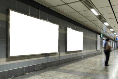 Boş bill pano reklam için