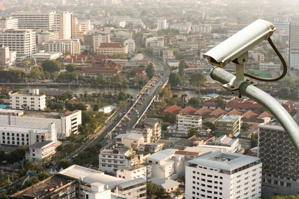 Câmera CCTV ou operação de vigilância — Fotografia de Stock