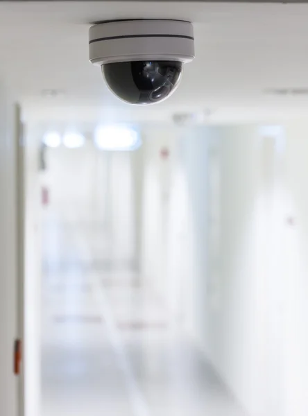 CCTV in condominium in front of rooms — Stock Photo, Image