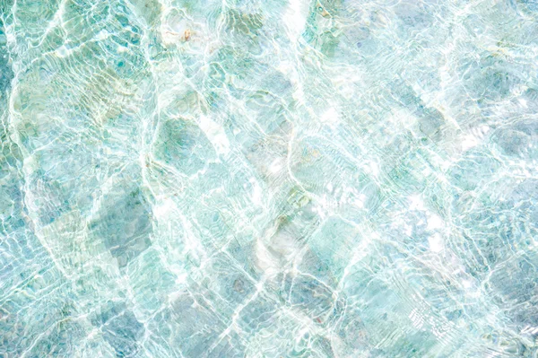 Texture of water surface in swimming pool — Stock Photo, Image