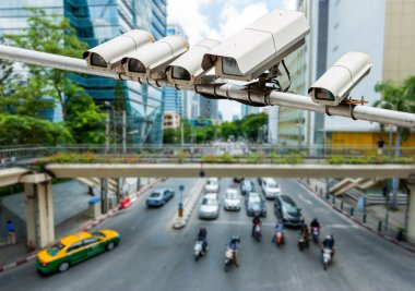 Trafik kameraları ya da güvenlik kameraları
