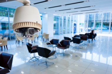 CCTV veya ofis binasında faaliyet gözetim